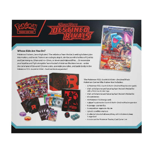 Pokemon TCG: Destined Rivals Pokémon Center Elite Trainer Box