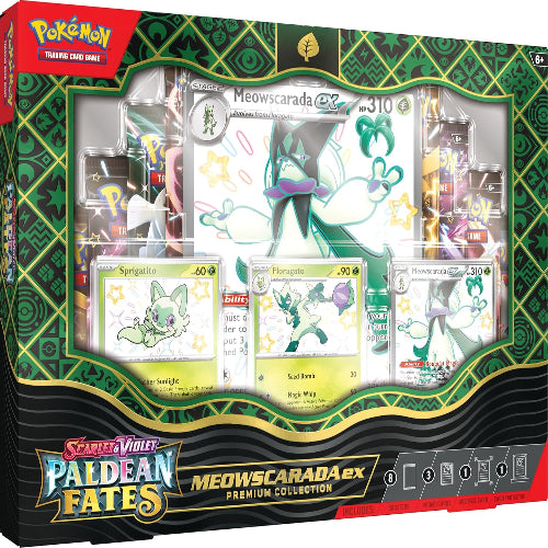 Pokémon TCG: Scarlet & Violet—Paldean Fates Premium Collection – Meowscarada ex