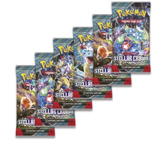 POKEMON TCG: Scarlet & Violet Stellar Crown BOOSTER BUNDLE